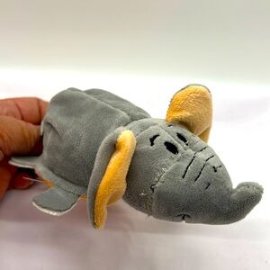Flipazooo Plush gray elephant and tiger Toy